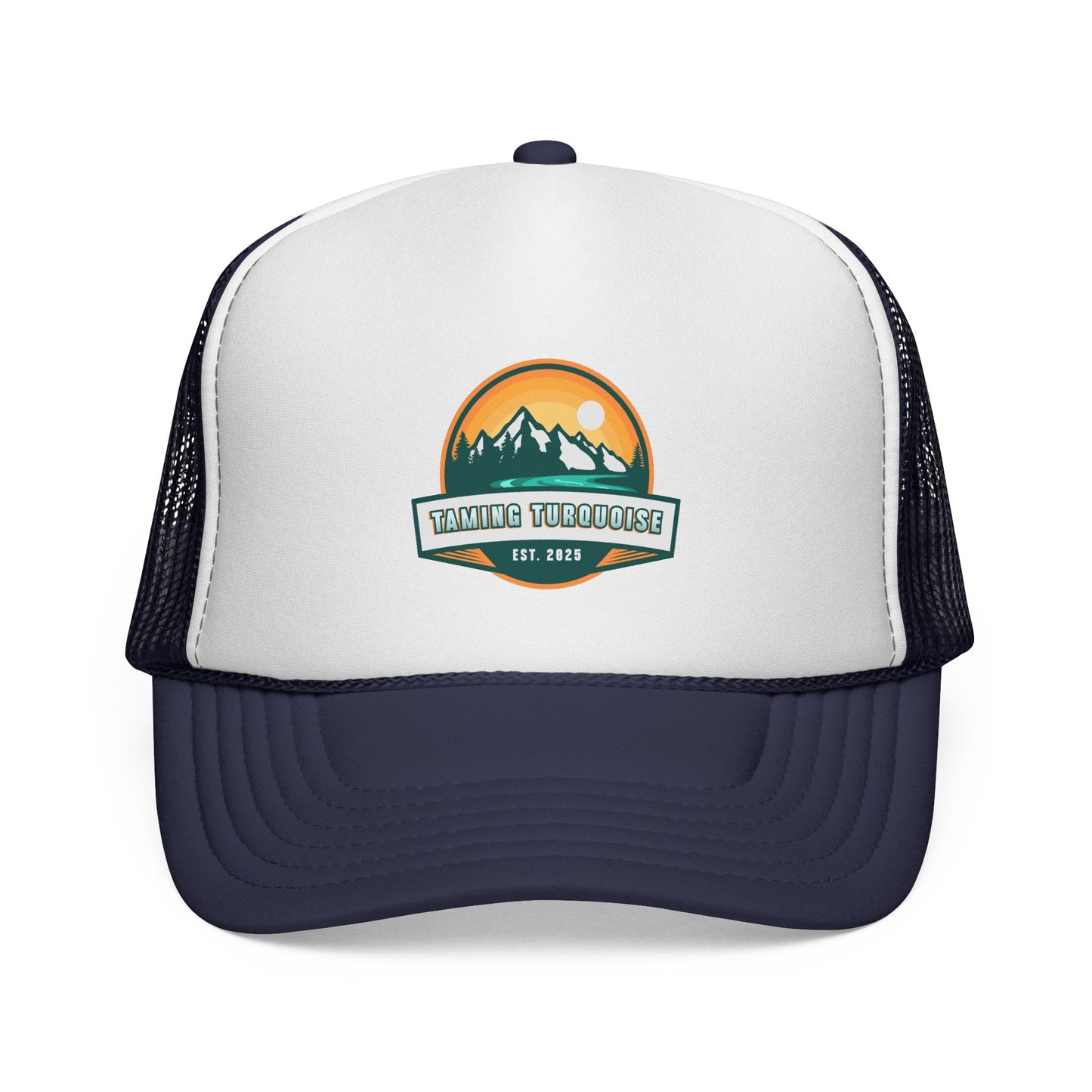 Trucker Caps - Taming Turquoise Empowerment and Entrepreneurial Spirit Hat