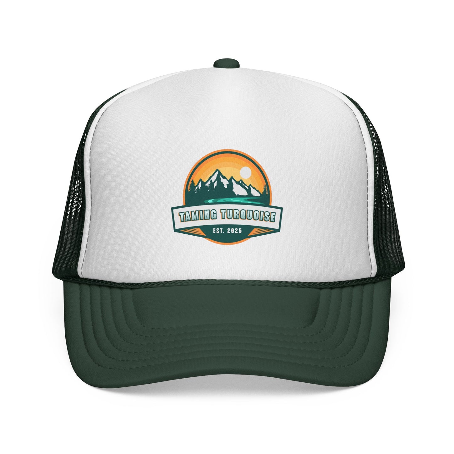 Trucker Caps - Taming Turquoise Empowerment and Entrepreneurial Spirit Hat