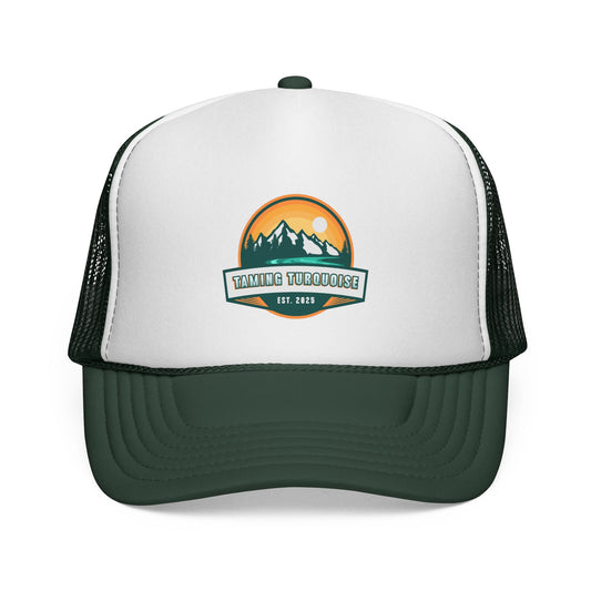 Trucker Caps - Taming Turquoise Empowerment and Entrepreneurial Spirit Hat