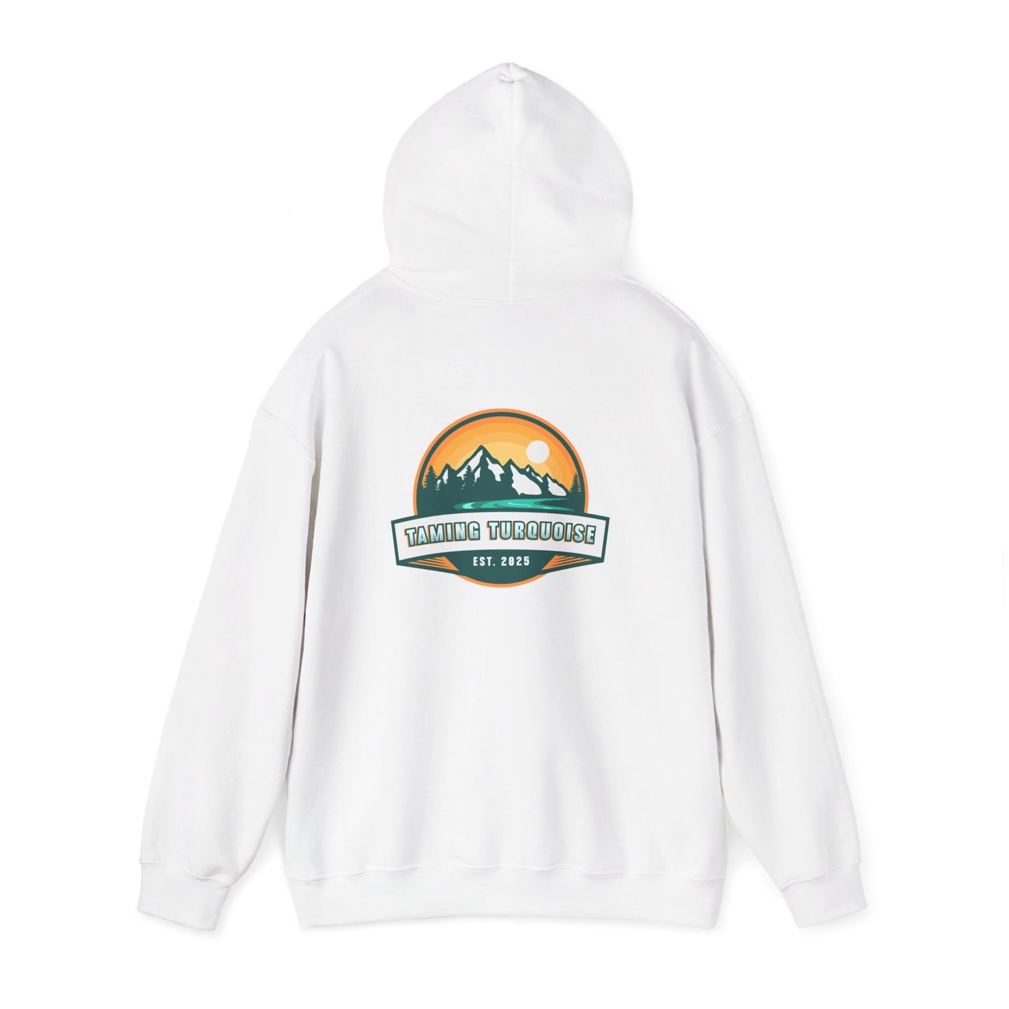 Be Brave Unisex Heavy Blend Hooded Sweatshirt, Inspirational Hoodie, Cozy Sweatshirt, Outdoor Adventure Gift, Unisex Fashion