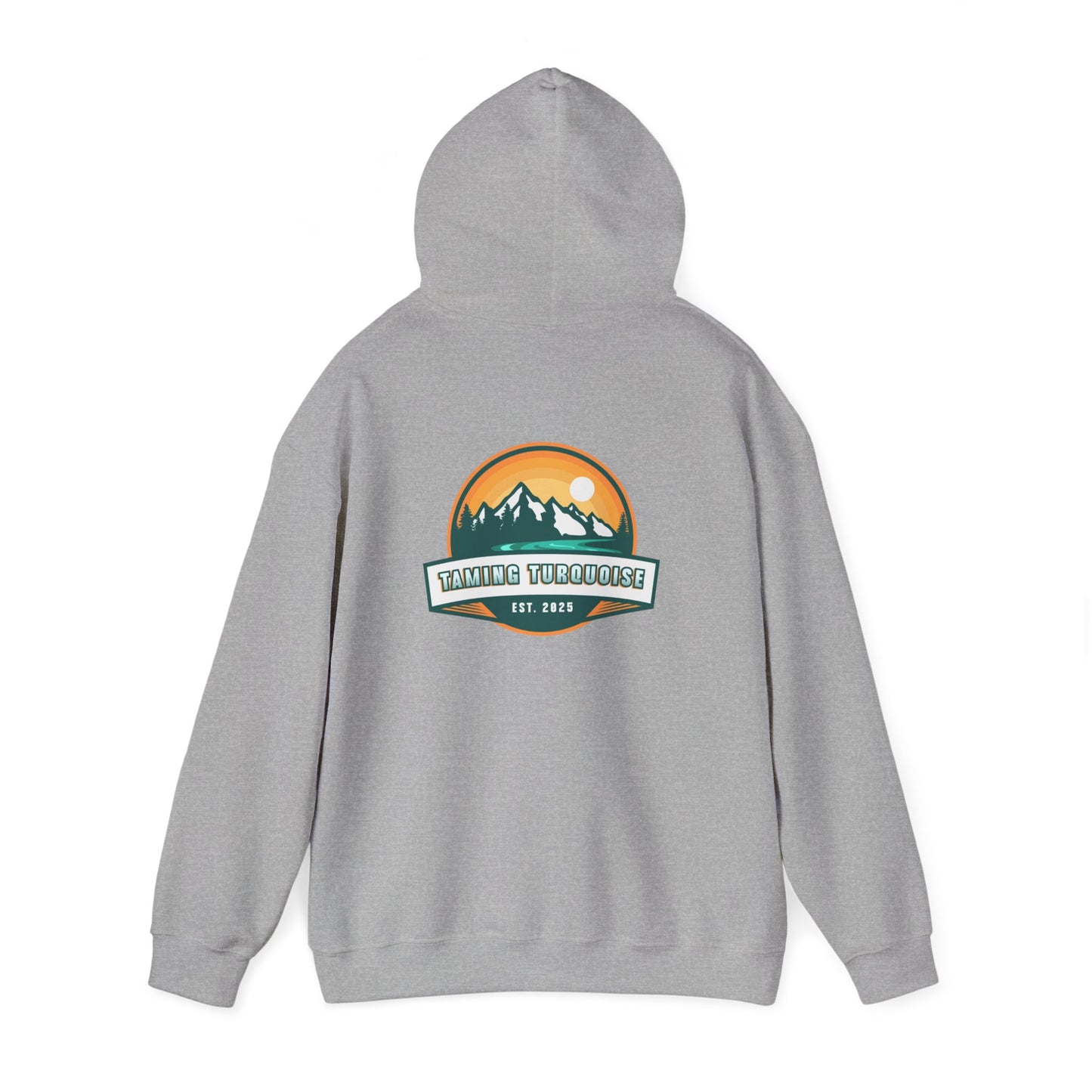 Be Brave Unisex Heavy Blend Hooded Sweatshirt, Inspirational Hoodie, Cozy Sweatshirt, Outdoor Adventure Gift, Unisex Fashion